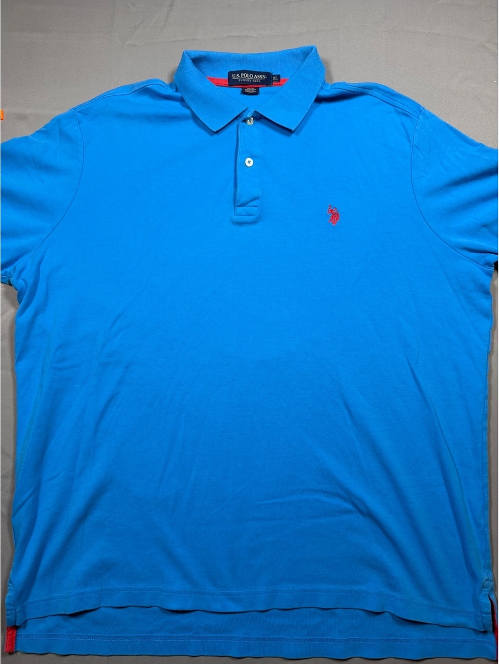 U.S. Polo Assn. blue polo shirt